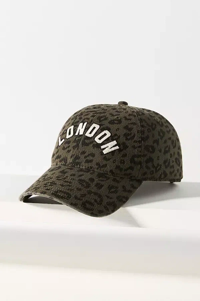 American Needle Leopard City Baseball Cap In Brown