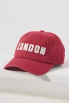 American Needle London Baseball Cap In Red
