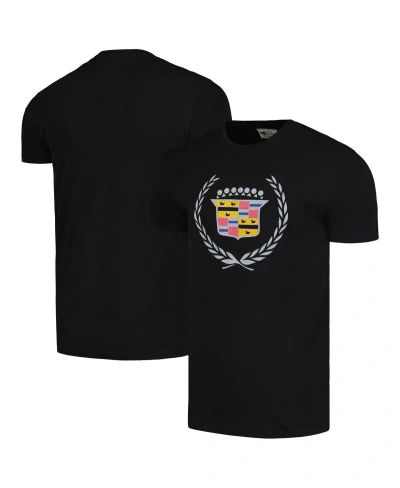 American Needle Men's  Black Distressed Cadillac Brass Tacks T-shirt