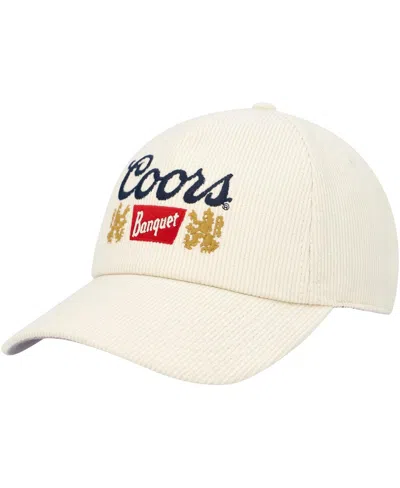 American Needle Men's  Cream Coors Roscoe Corduroy Adjustable Hat