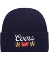 American Needle Men's  Navy Coors Banquet Cuffed Knit Hat In Navy
