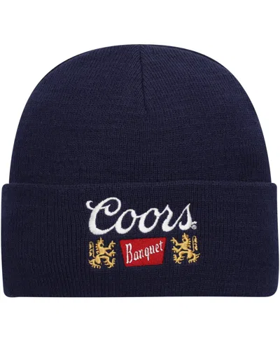 American Needle Men's  Navy Coors Banquet Cuffed Knit Hat