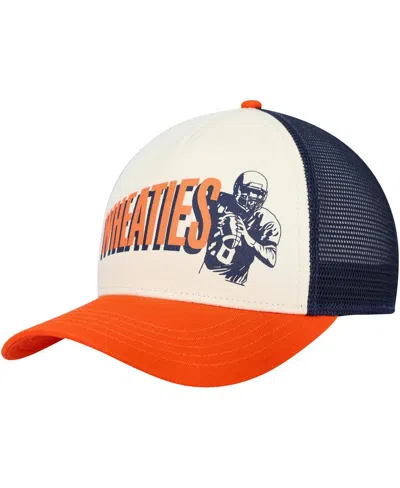 American Needle Men's  Navy, Cream Wheaties Sinclair Snapback Hat In Navy,cream