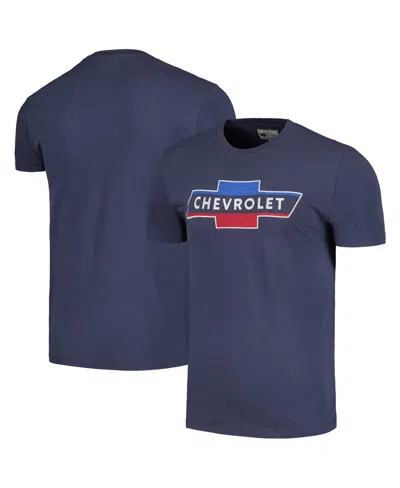 American Needle Men's  Navy Distressed Chevrolet Brass Tacks T-shirt