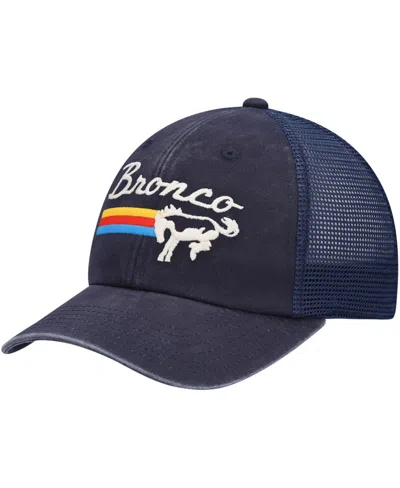 American Needle Men's  Navy Ford Bronco Auto Raglan Bones Adjustable Hat