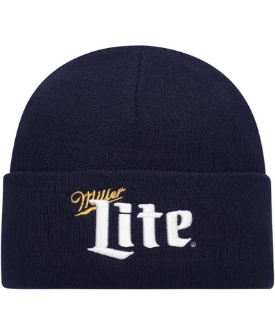American Needle Men's  Navy Miller Lite Cuffed Knit Hat