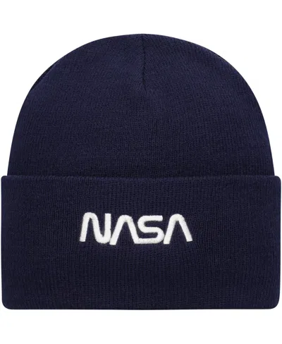 American Needle Men's  Navy Nasa Cuffed Knit Hat