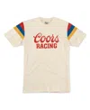 Shop American Needle Men's And Women's Coors Sunset T-shirt In Cream