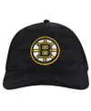 American Needle Men's Black Boston Bruins Valin Camo Super Tech Vented Adjustable Hat In Black
