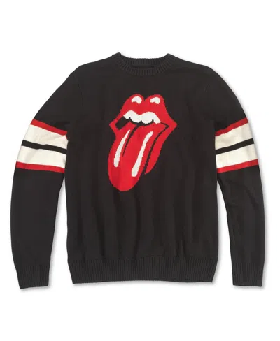 American Needle Men's Black Rolling Stones Mccallister Sweater