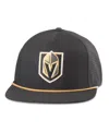 American Needle Men's Black Vegas Golden Knights Buxton Pro Tech Adjustable Hat