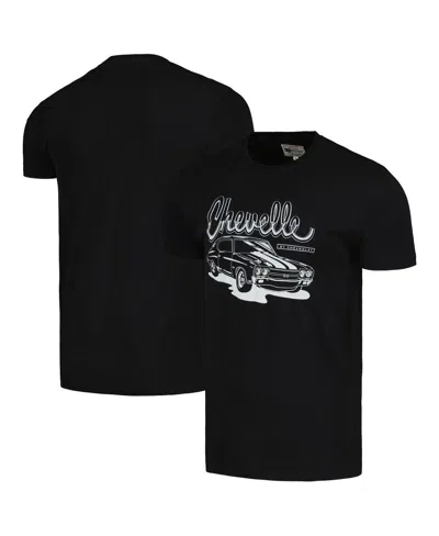 American Needle Men's Blue Chevelle Brass Tacks T-shirt In Black