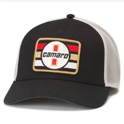 American Needle Men's Chevrolet Camaro Twill Valin Patch Hat In Black