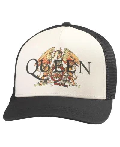 American Needle Men's Cream/black Queen Sinclair Adjustable Hat In Cream,black