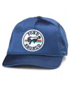 American Needle Men's Navy Bronco Blazer Adjustable Hat In Navy