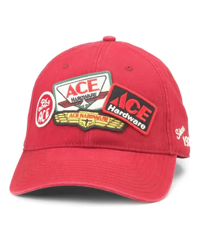 American Needle Ace Hardware Patch Dad Cap In Red, Men's At Urban Outfitters