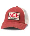 American Needle Men's Red/natural Ace Hardware Orville Adjustable Hat In Red,natural
