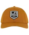 American Needle Men's Tan Los Angeles Kings Hepcat Washed Twill Adjustable Hat In Brown