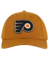 American Needle Men's Tan Philadelphia Flyers Hepcat Washed Twill Adjustable Hat In Tan