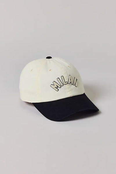 American Needle Milan Two-tone City Hat In Black, Women's At Urban Outfitters In White