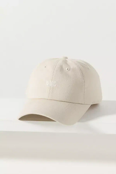 American Needle Mini Nyc Baseball Cap In Sand
