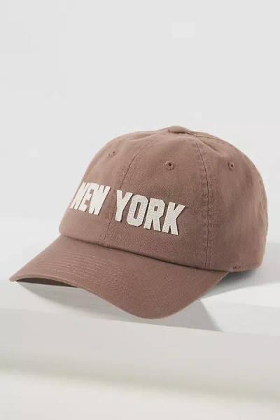 American Needle New York Baseball Cap In Brown