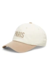 American Needle Paris Cotton Snapback Baseball Cap
