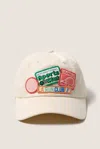 American Needle Patchwork Baseball Hat In White