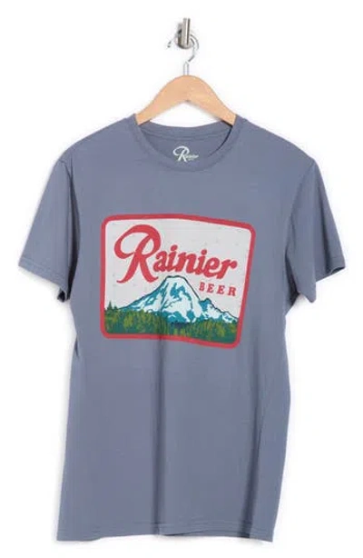 American Needle Rainer Graphic T-shirt In Captains Blue