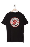 AMERICAN NEEDLE AMERICAN NEEDLE ROLLING STONES COTTON GRAPHIC T-SHIRT