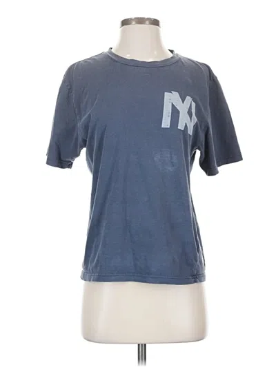 Pre-owned American Needle Short Sleeve T-shirt In Blue