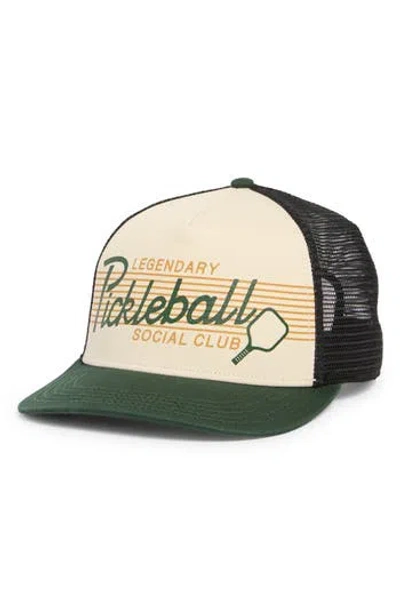 American Needle Sinclair Pickleball Social Club Trucker Hat
