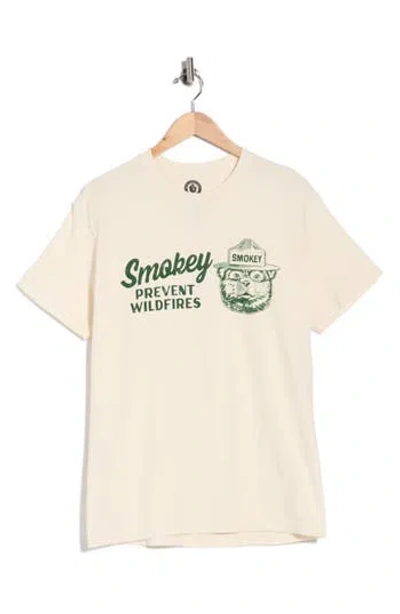 American Needle Smokey Cotton Graphic T-shirt In Neutral