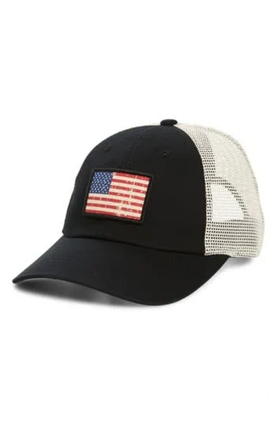 American Needle Usa Baseball Cap In Black