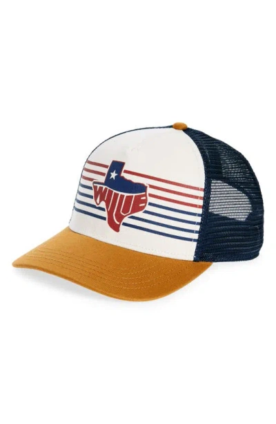 American Needle Willie Nelson Sinclair Trucker Hat In Multi