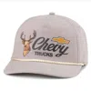 American Needle Women's Chevrolet Canvas Cappy Hat In Gray