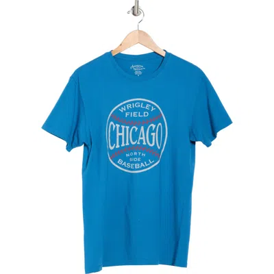 American Needle Wrigley Baseball Graphic T-shirt In Royal