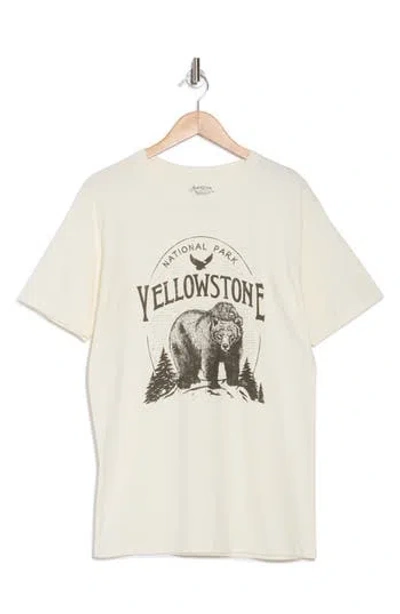 American Needle Yellowstone Bear Cotton Graphic T-shirt
