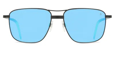American Optical Airman 1bmn Men's Sunglasses Black Size 56