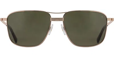 American Optical Airman 4gnn Men's Sunglasses Brown Size 56