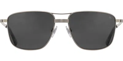 American Optical Airman Polarized 2gynp Men's Sunglasses Grey Size 56