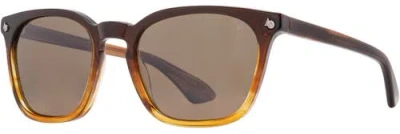 American Optical Alden 53mm Square Nylon Polarized In Chestnut Fade - Bnn-p