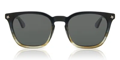 American Optical Alden Polarized 2gnnp Men's Sunglasses Black Size 53