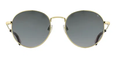 American Optical Ao 1002 1gyn Men's Sunglasses Gold Size 51