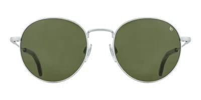 American Optical Ao 1002 2gnn Men's Sunglasses Silver Size 51