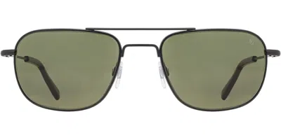 American Optical Checkmate 2gnn Men's Sunglasses Black Size 56