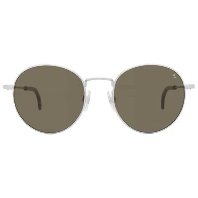 American Optical Green Round Unisex Sunglasses Ao-1002 2 51 In Multi