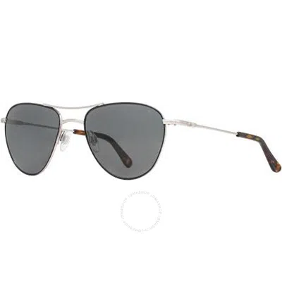 American Optical Grey Pilot Unisex Sunglasses Sebring 1 55 In Gray