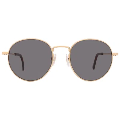 American Optical Grey Round Unisex Sunglasses Ao-1002 1 51 In Multi