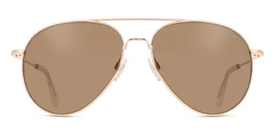 American Optical Hazemaster 1gnn Men's Sunglasses Gold Size 59